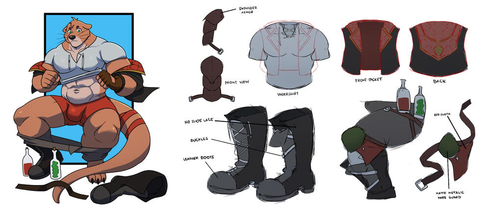 Orion Reference sheet by @hotdoug on Bluesky