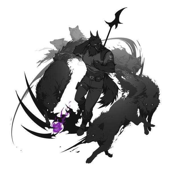Art by @lophuraMQ on Vgen